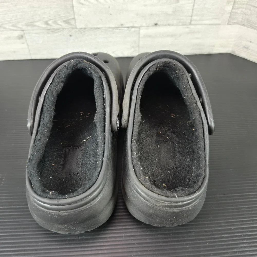 CROCS Black Classic Lined Clog